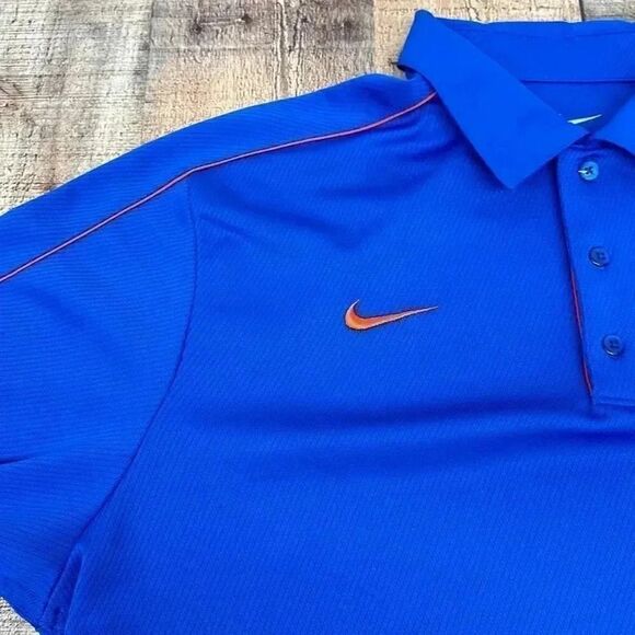 Nike Dri-Fit Florida Gators  Colors Polo Men’s Sz L - Picture 6 of 8